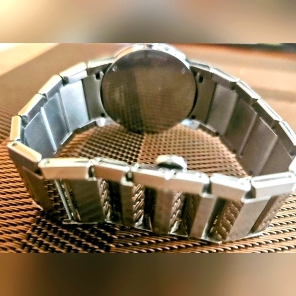 MOVADO Men's 606092 Sapphire Stainless Steel Bracelet Watch - Picture 7 of 8